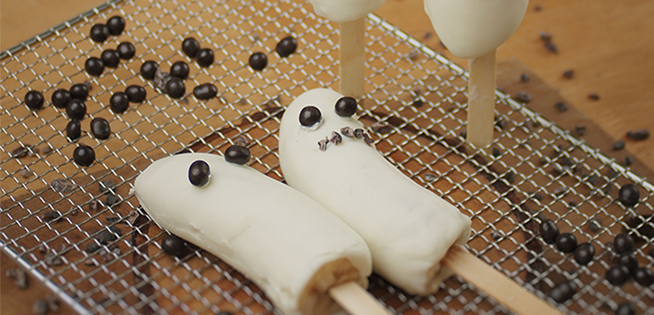 White Choco-Bananos (Ghosts)